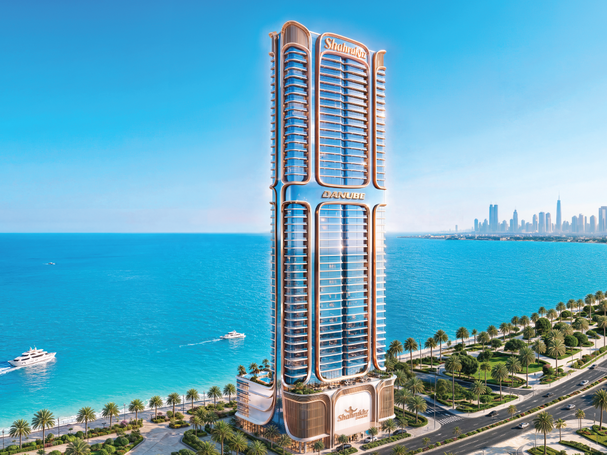 Shahrukhz by Danube 200m, 60-floor landmark tower